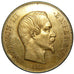 FRANCE, Napoléon III, 100 Francs, 1858, Paris, AU(55-58), Gold, Gadoury #1135, 3