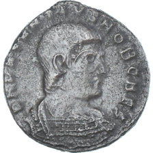 Coin, Magnentius, Follis, 351-353, Lugdunum, VF(30-35), Bronze, RIC:151