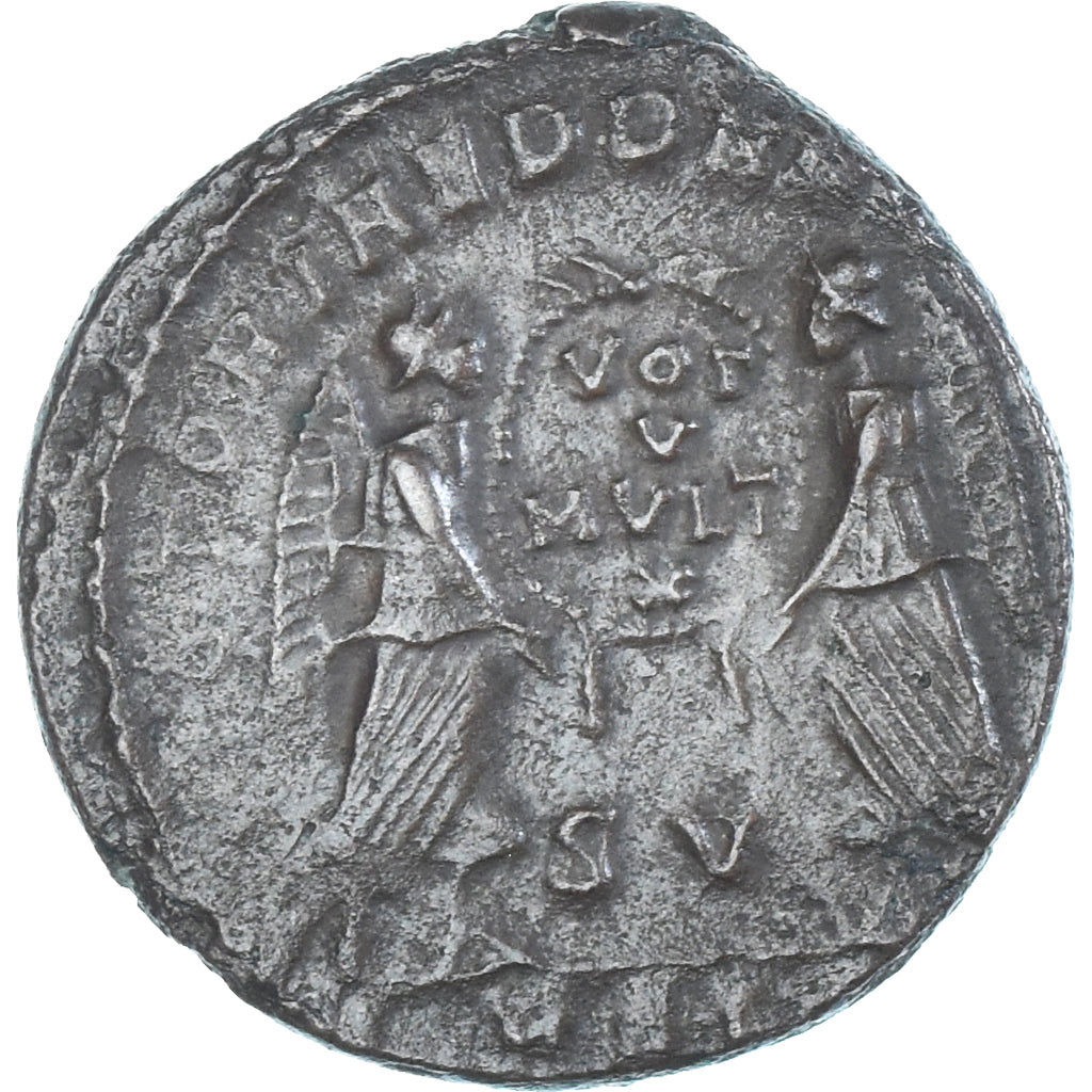 Coin, Magnentius, Follis, 351-353, Lugdunum, VF(30-35), Bronze, RIC:151