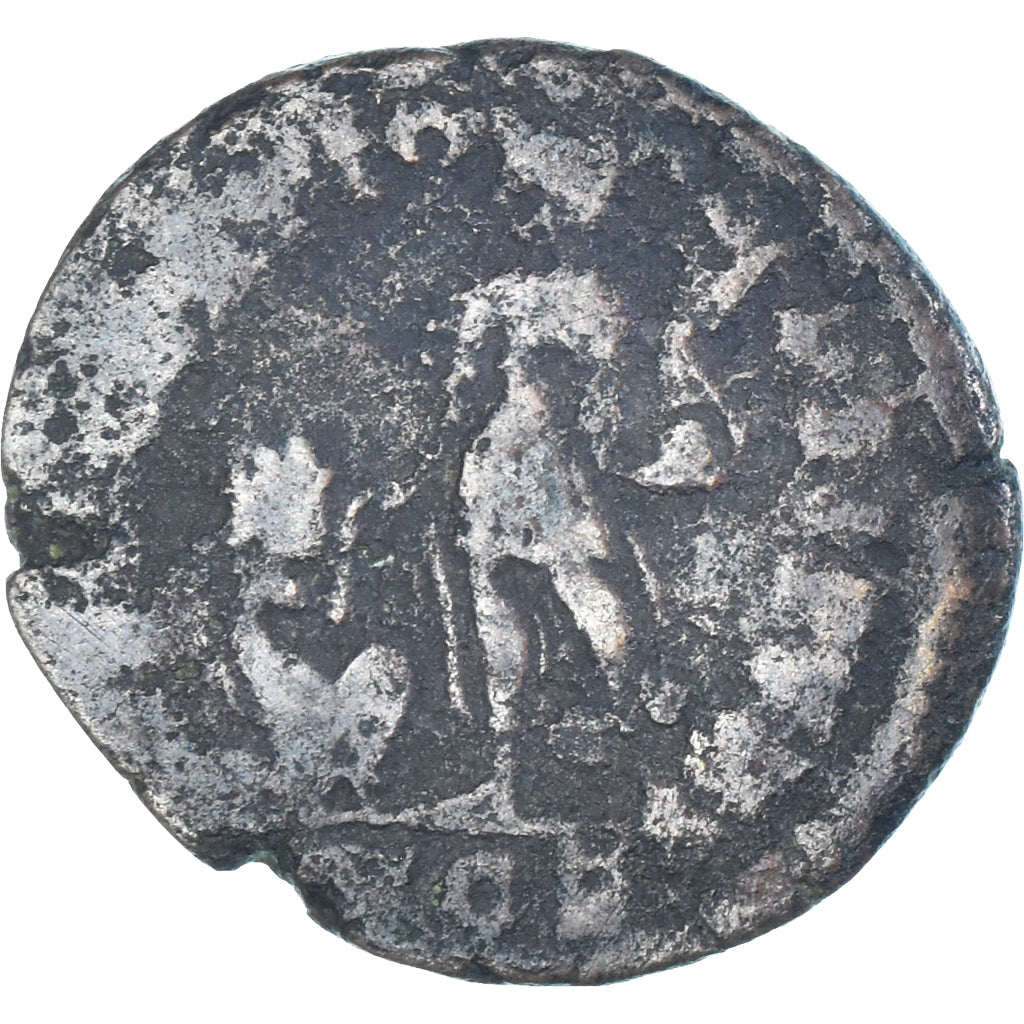 Coin, Magnus Maximus, Follis, 383-388 AD, Arles, F(12-15), Bronze, RIC:26a