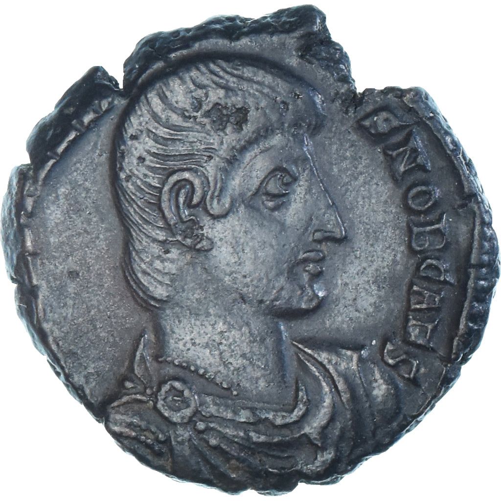 Moeda, Constantius Gallus, Follis, 350-355, Antioch, AU(50-53), Bronze, RIC:145
