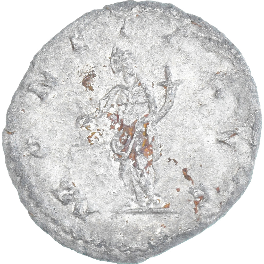 Moneda, Postumus, Antoninianus, 260-269, Lugdunum, BC+, Vellón, RIC:75