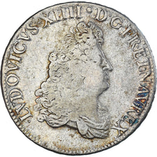 Monnaie, France, Louis XIV, Écu de Flandre, 1686, Lille, TB+, Argent