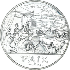 France, 50 Euro, 2015, Paris, ASTÉRIX Paix, MS(63), Silver