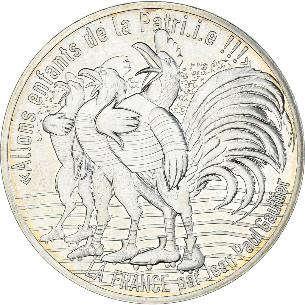 France, 50 Euro, 2017, Paris, Marseilleise - Jean-Paul Gaultier, MS(63), Silver