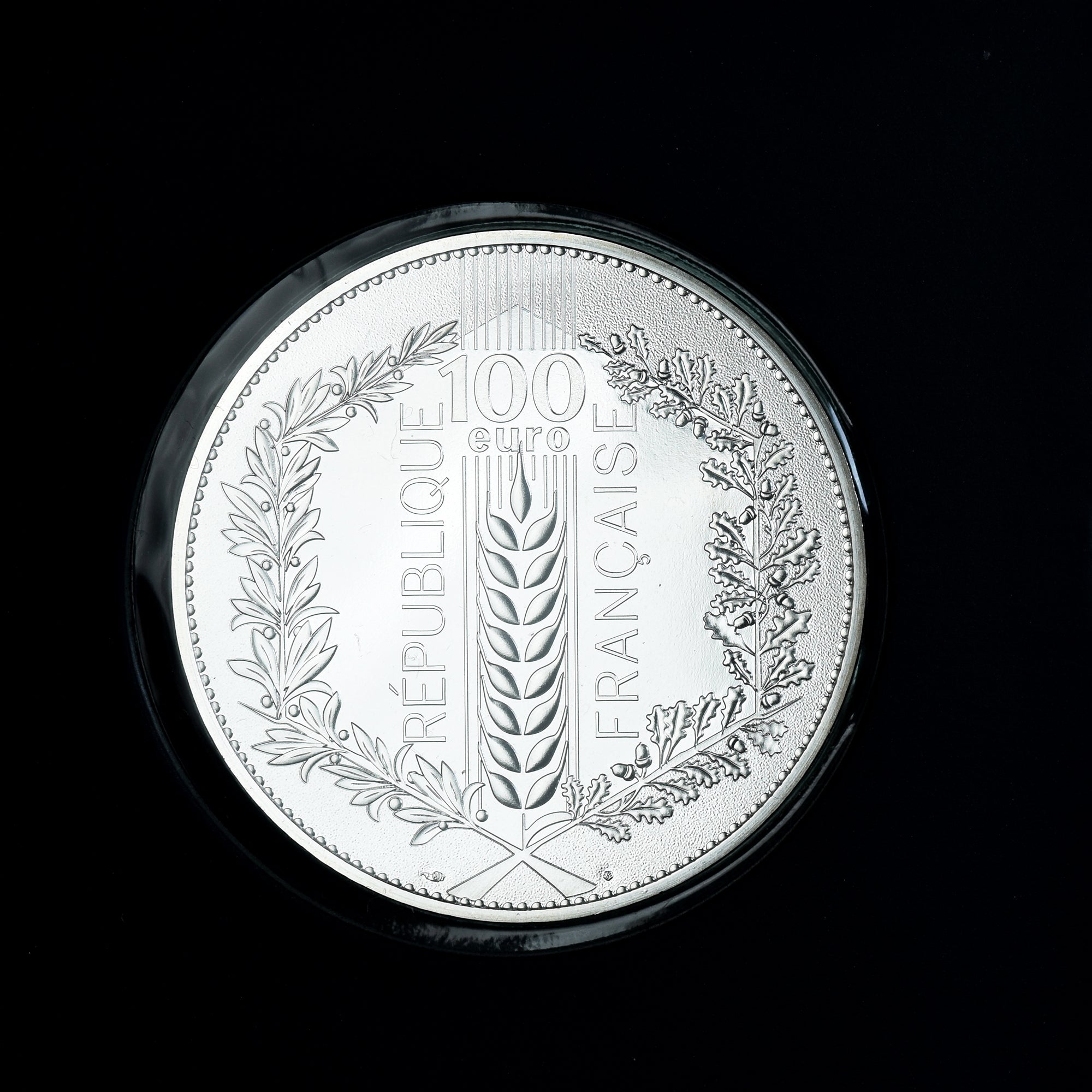 France, 100 Euro, Le Chêne, 2020, Paris, MS(65-70), Silver