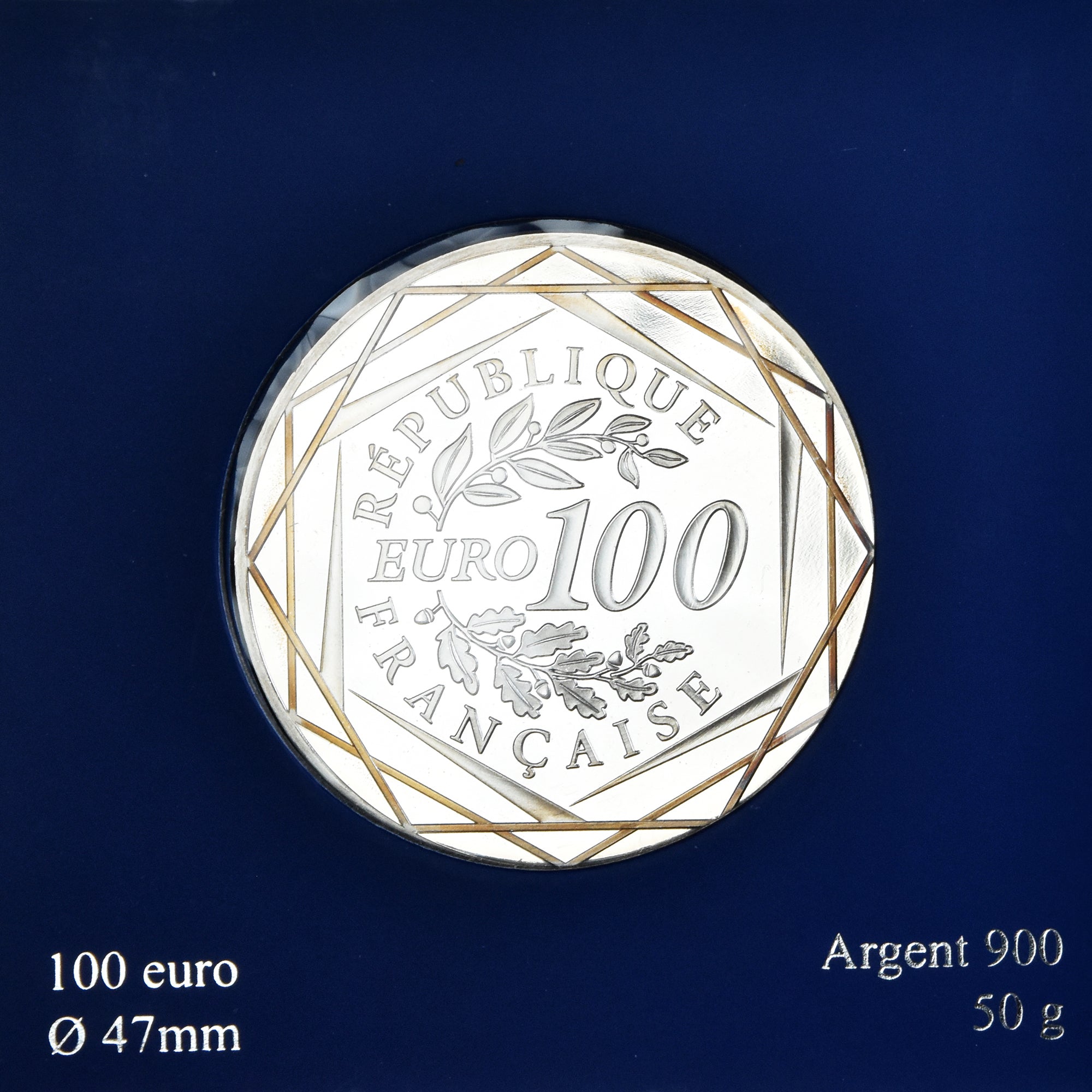 France, Hercule, 100 Euro, 2011, Paris, MS(65-70), Silver