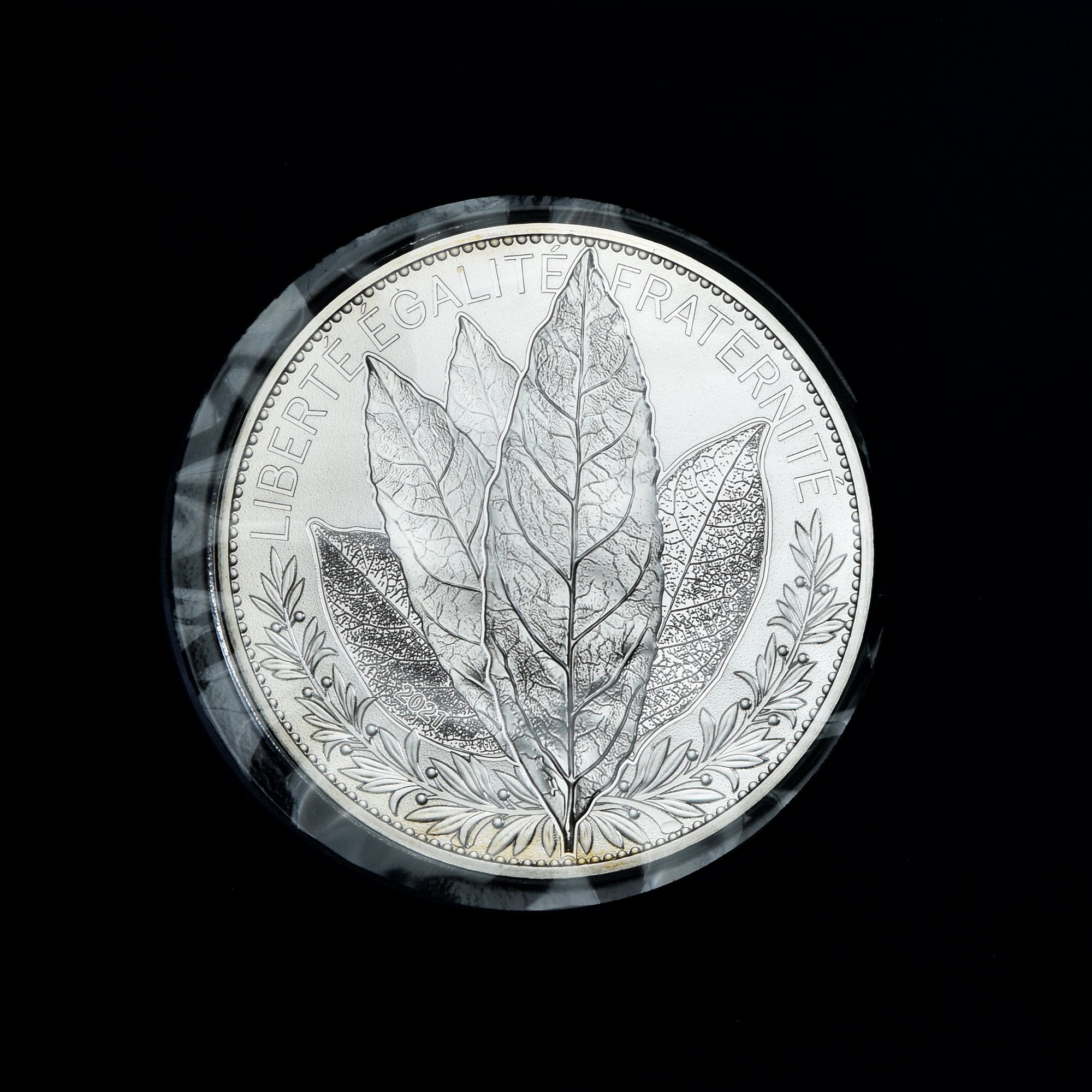 France, 100 Euro, 2021, Paris, Laurier, FDC, Argent