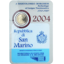 San Marino, 2 Euro, 2004, Rome, Bartolomeo Borghesi, FDC, Bi-metallico