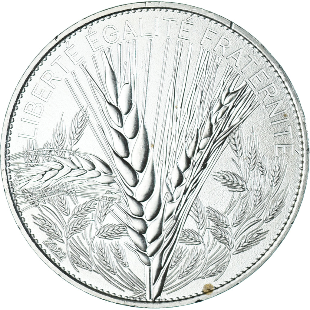 France, 20 Euro, Le Chêne, 2022, Paris, Blé, MS(64), Silver