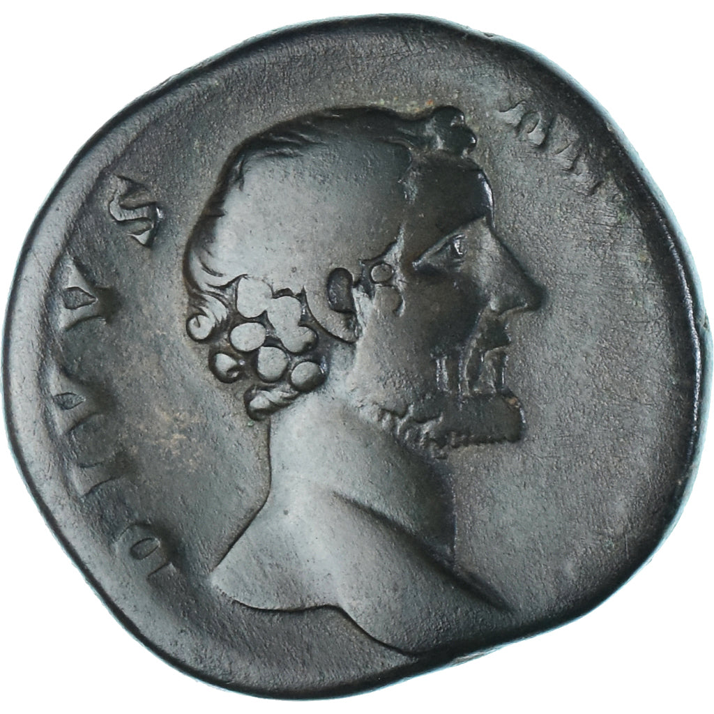 Coin, Divus Antoninus Pius, Sestertius, 161, Rome, F(12-15), Bronze, RIC:1272