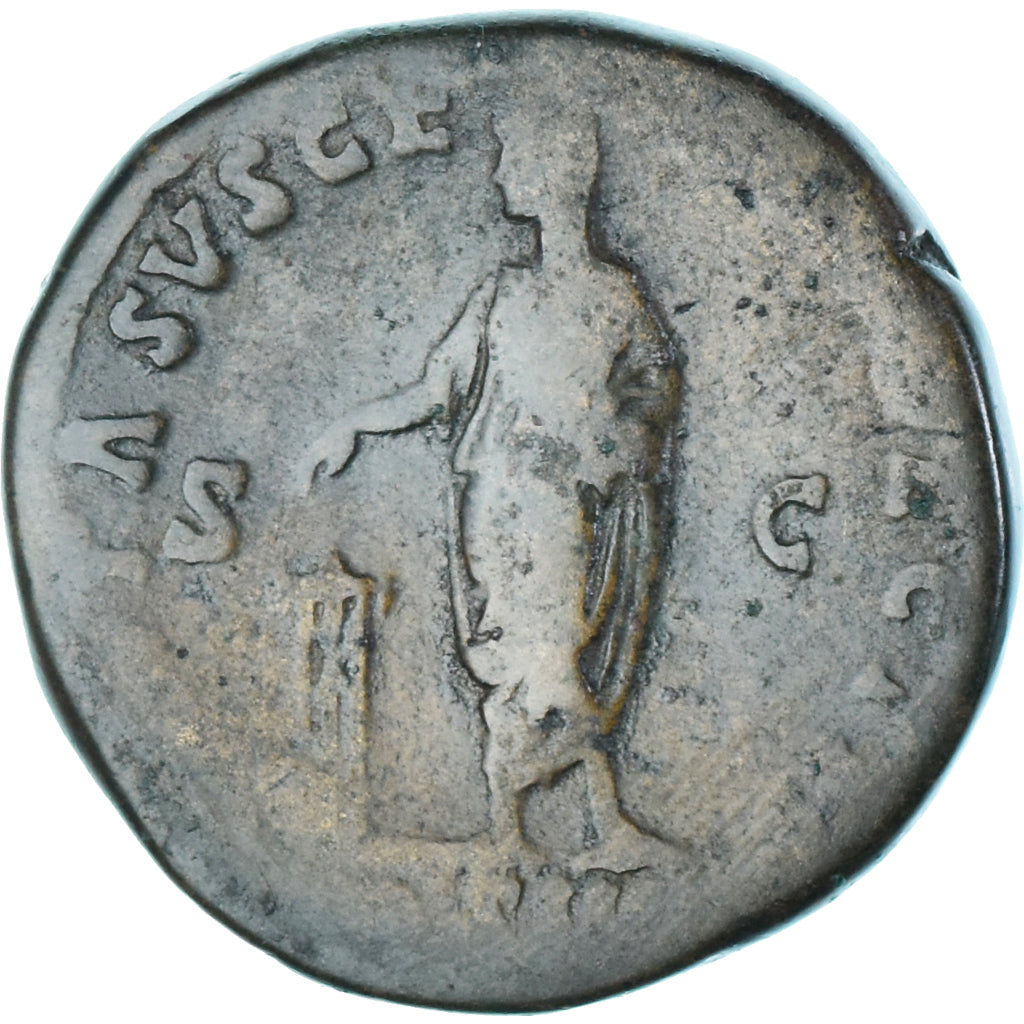 Munten, Antoninus Pius, Sestertius, 158-159, Rome, FR, Zilver, RIC:1009A