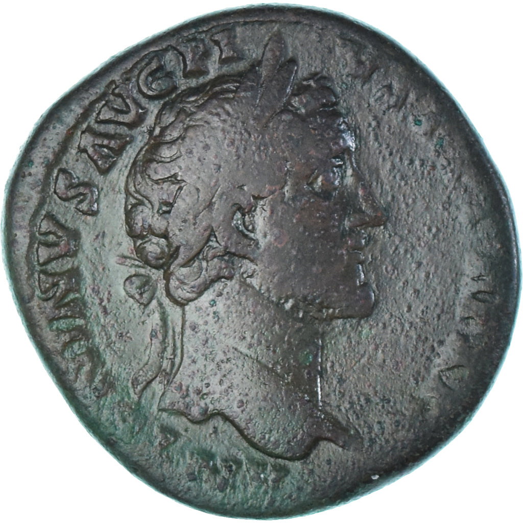 Moeda, Antoninus Pius, Sestertius, 154-155, Rome, VF(20-25), Bronze, RIC:926