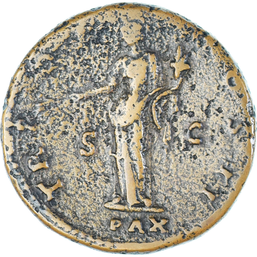 Coin, Antoninus Pius, Sestertius, 139, Rome, EF(40-45), Bronze, RIC:549