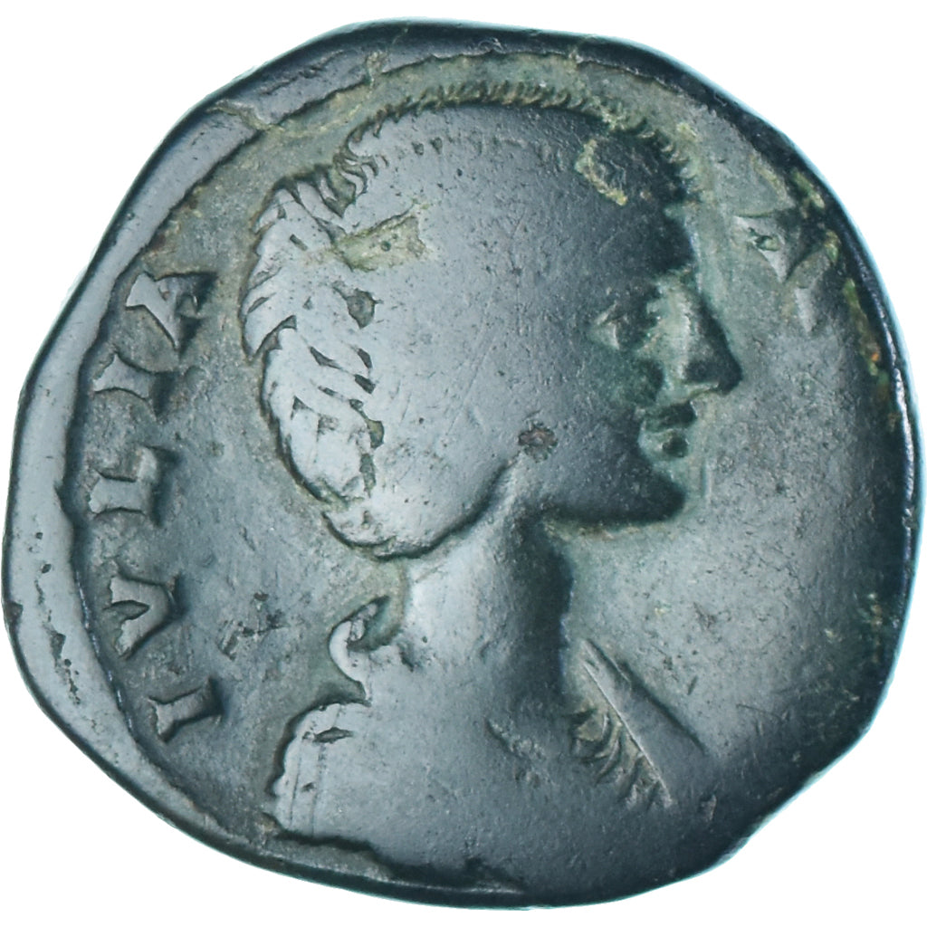 Coin, Julia Domna, Sestertius, 196-211, Rome, VF(20-25), Bronze, RIC:855