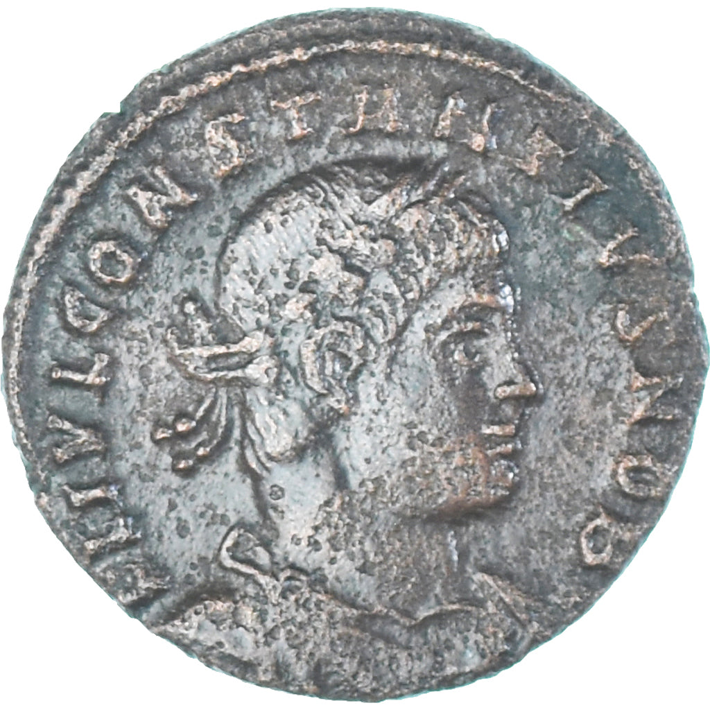 Moneta, Constantius II, Follis, 332-333, Arles, BB+, Bronzo, RIC:367