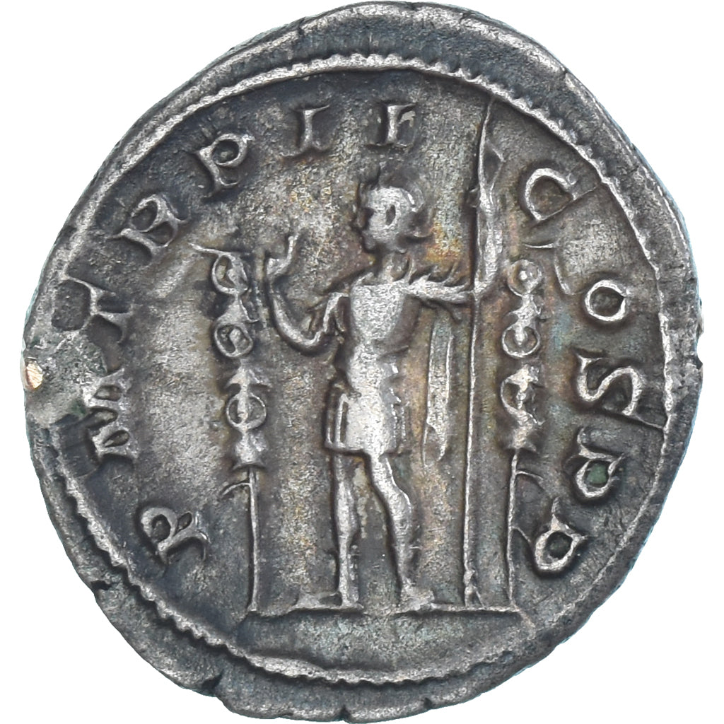 Coin, Maximinus I Thrax, Denarius, 236, Rome, AU(50-53), Silver, RIC:3.