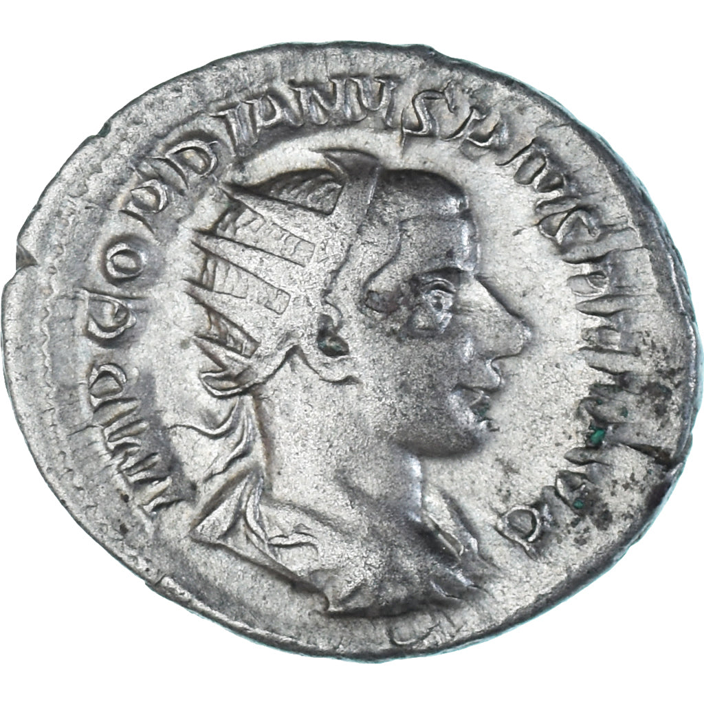 Coin, Gordian III, Antoninianus, 241-243, Rome, EF(40-45), Billon, RIC:84