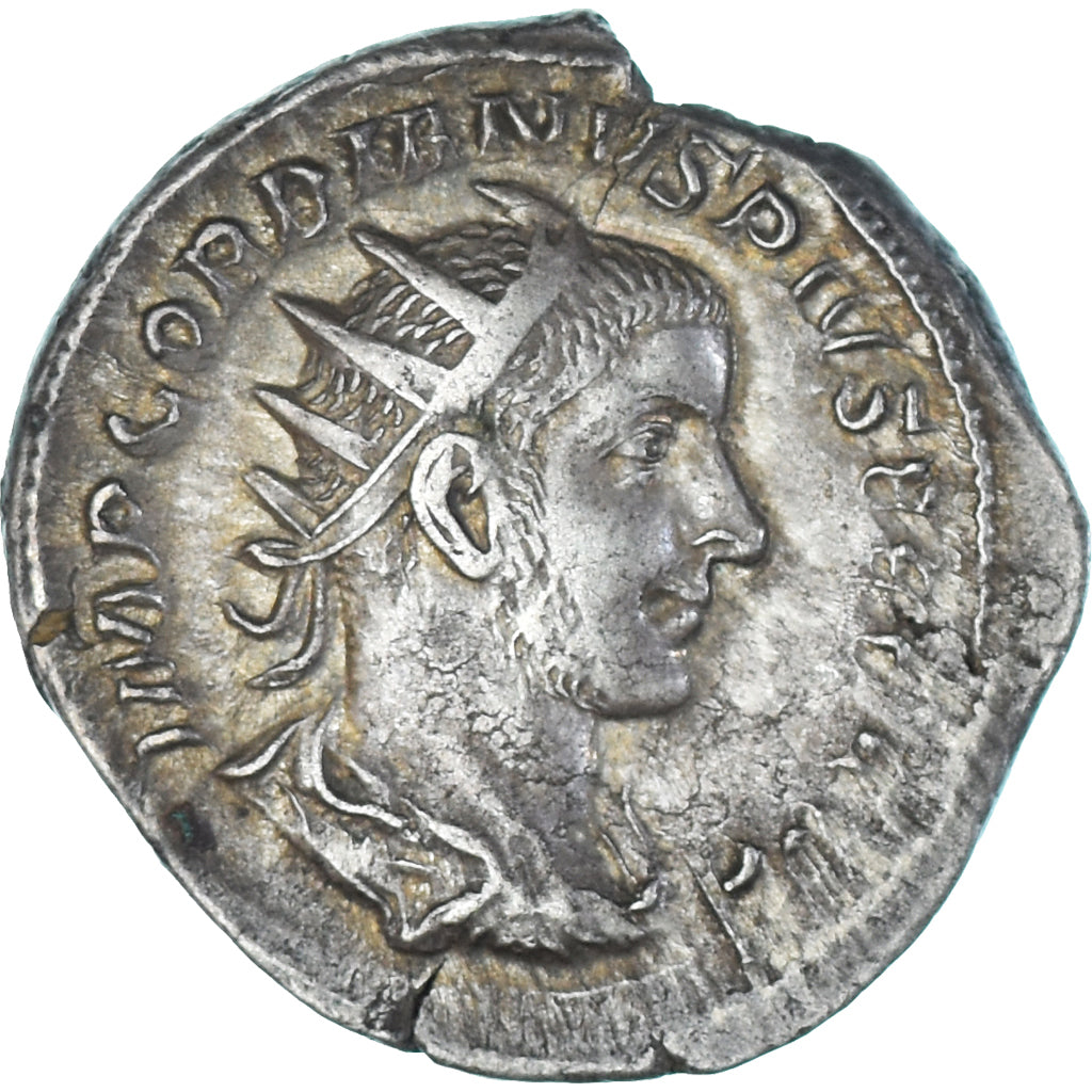 Coin, Gordian III, Antoninianus, 241-243, Rome, AU(50-53), Billon, RIC:92