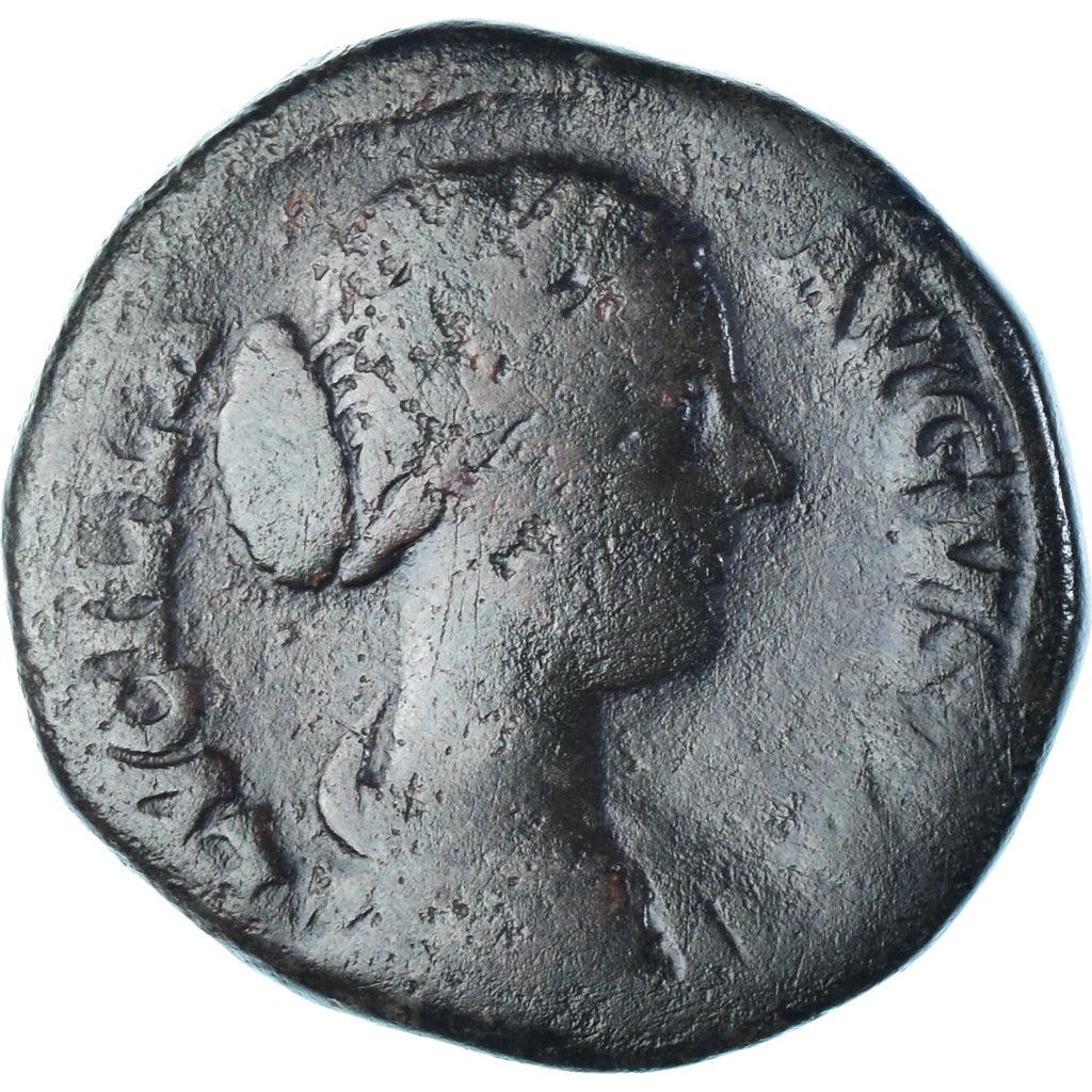 Moneda, Lucilia, Sestercio, 164-169, Rome, BC+, Bronce, RIC:1736