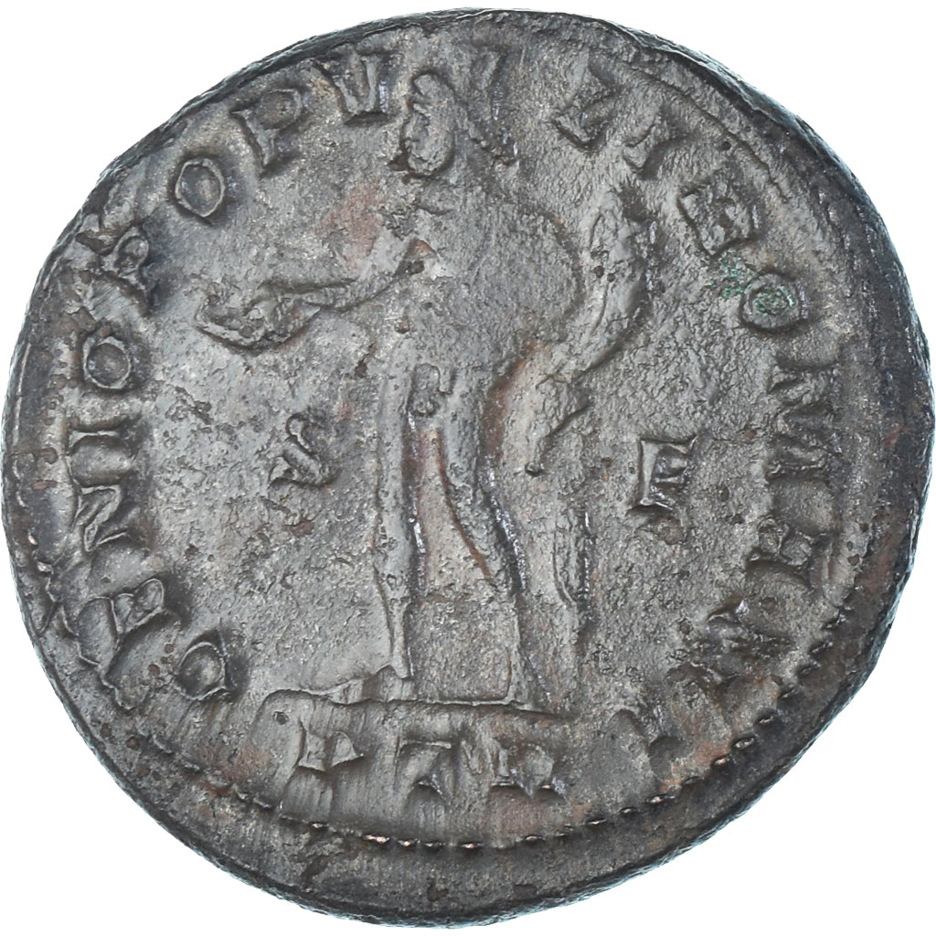 Monnaie, Galère, Follis, 303-305, Trèves, TTB+, Bronze, RIC:602b