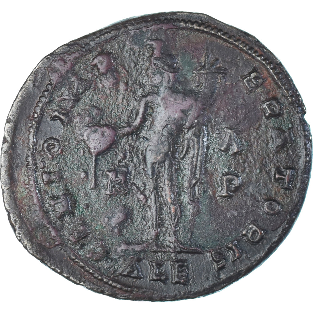Monnaie, Galère, Follis, 308-310, Alexandrie, TTB, Bronze, RIC:101a