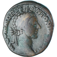 Coin, Commodus, Sestertius, 181, Rome, VF(30-35), Bronze, RIC:310a