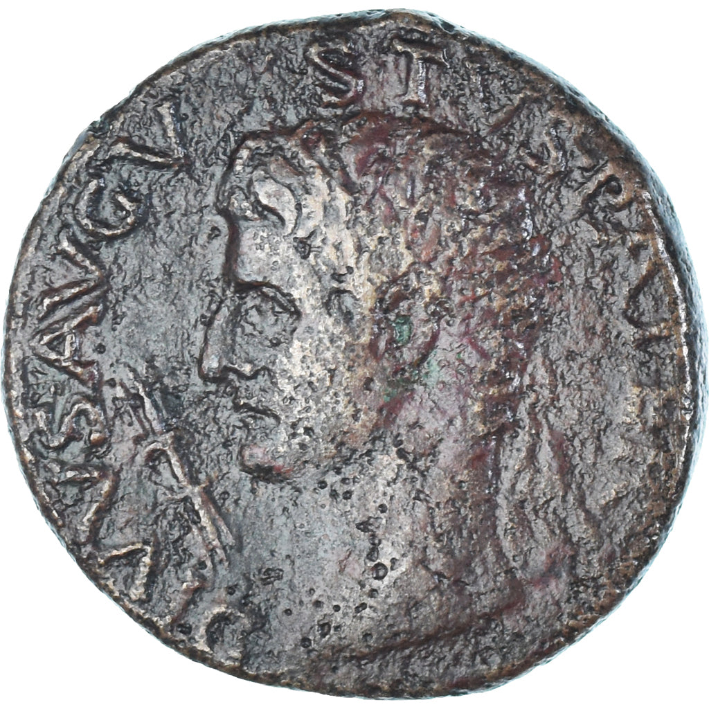 Coin, Divus Augustus, As, 15-16, Rome, VF(30-35), Bronze, RIC:72