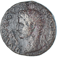 Coin, Divus Augustus, As, 15-16, Rome, VF(30-35), Bronze, RIC:72