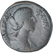 Coin, Diva Faustina II, Sestertius, 176-180, Rome, VF(30-35), Bronze, RIC:1704