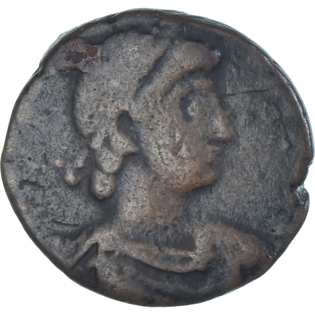 Coin, Arcadius, Follis, 383-408, Uncertain Mint, F(12-15), Bronze