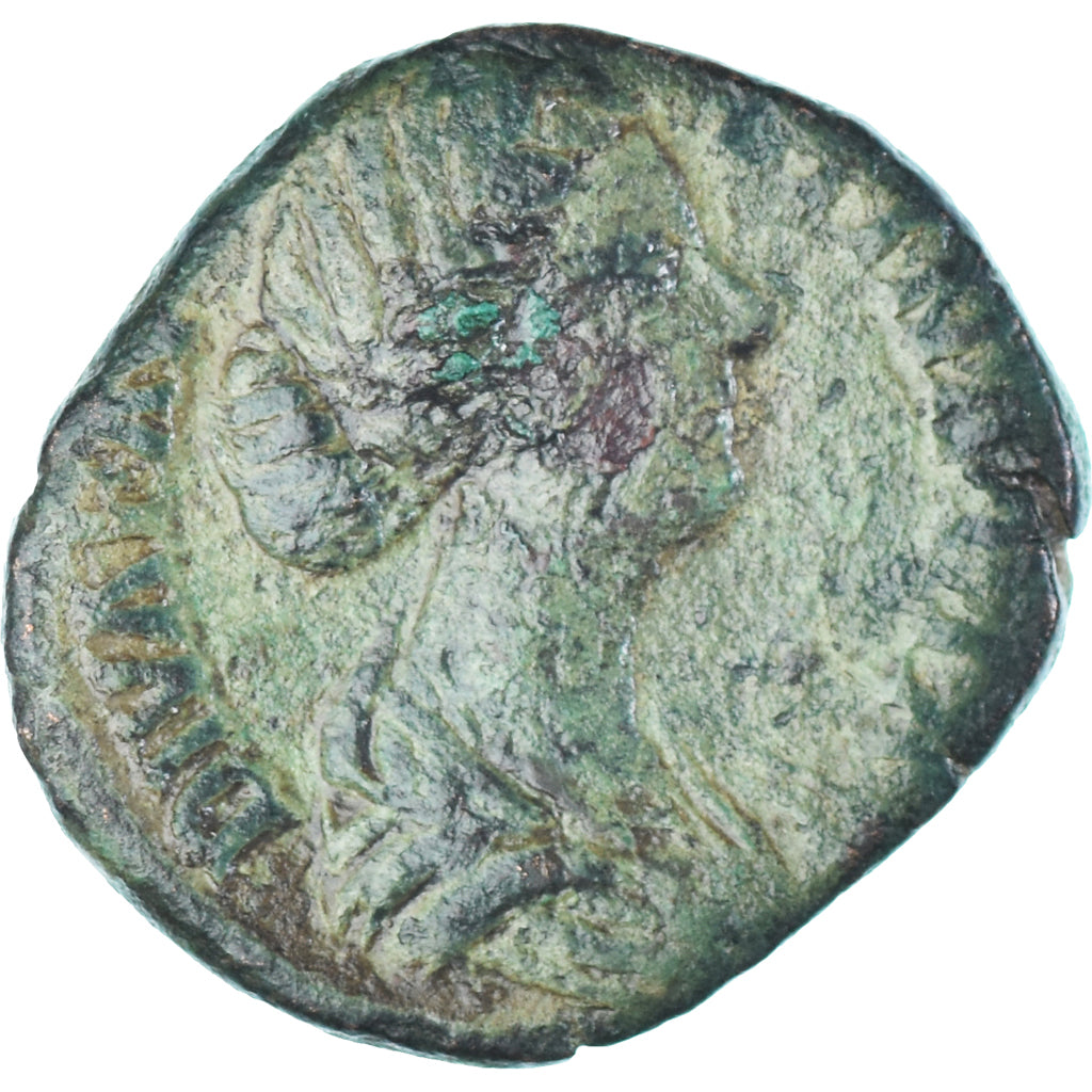 Moeda, Diva Faustina II, Sestertius, 176-180, Rome, VF(30-35), Bronze, RIC:1715