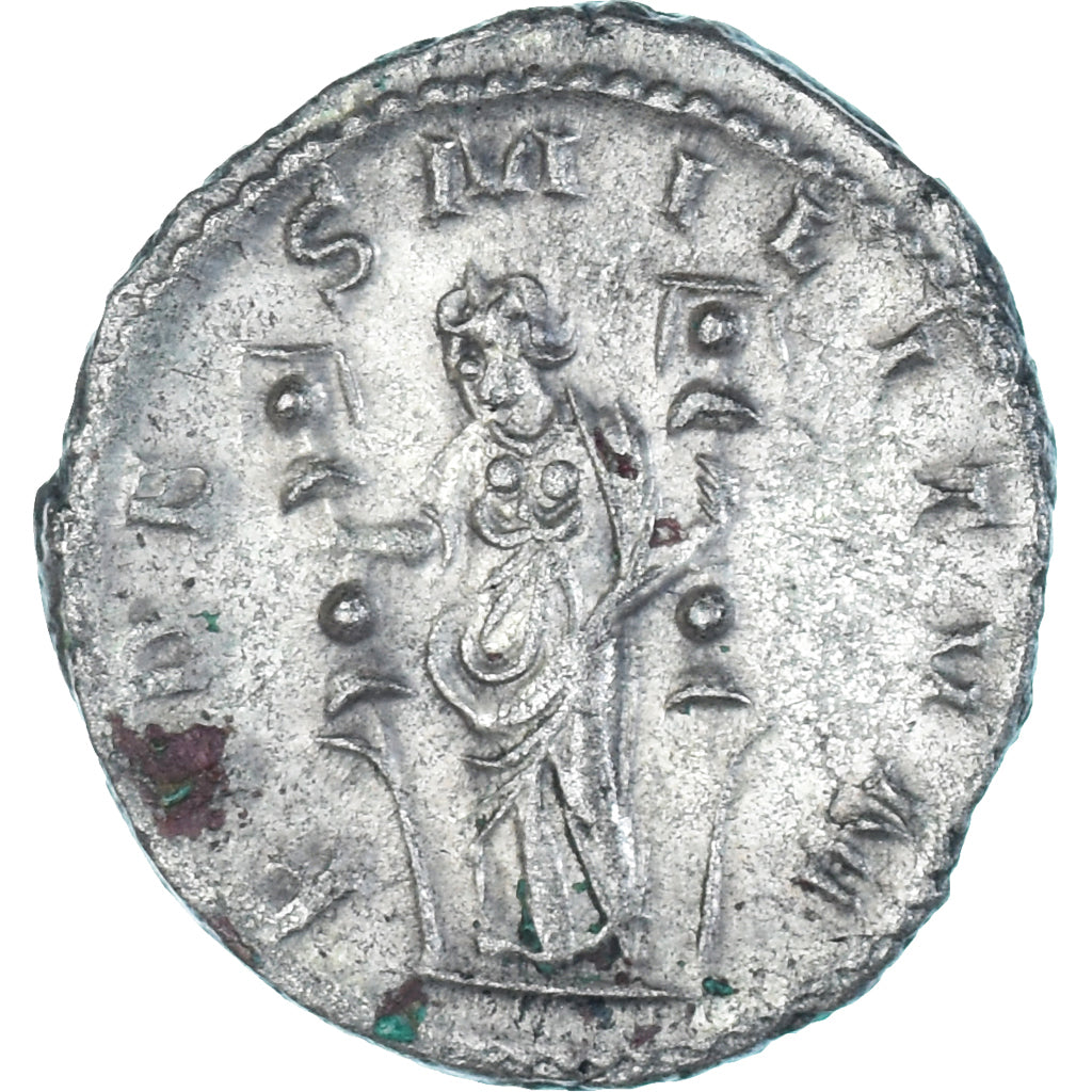 Monnaie, Valérien I, Antoninien, 258-259, Lugdunum, TTB, Billon, RIC:86