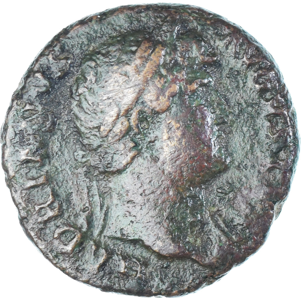 Moeda, Hadrian, As, 125-127, Rome, VF(30-35), Bronze, RIC:820