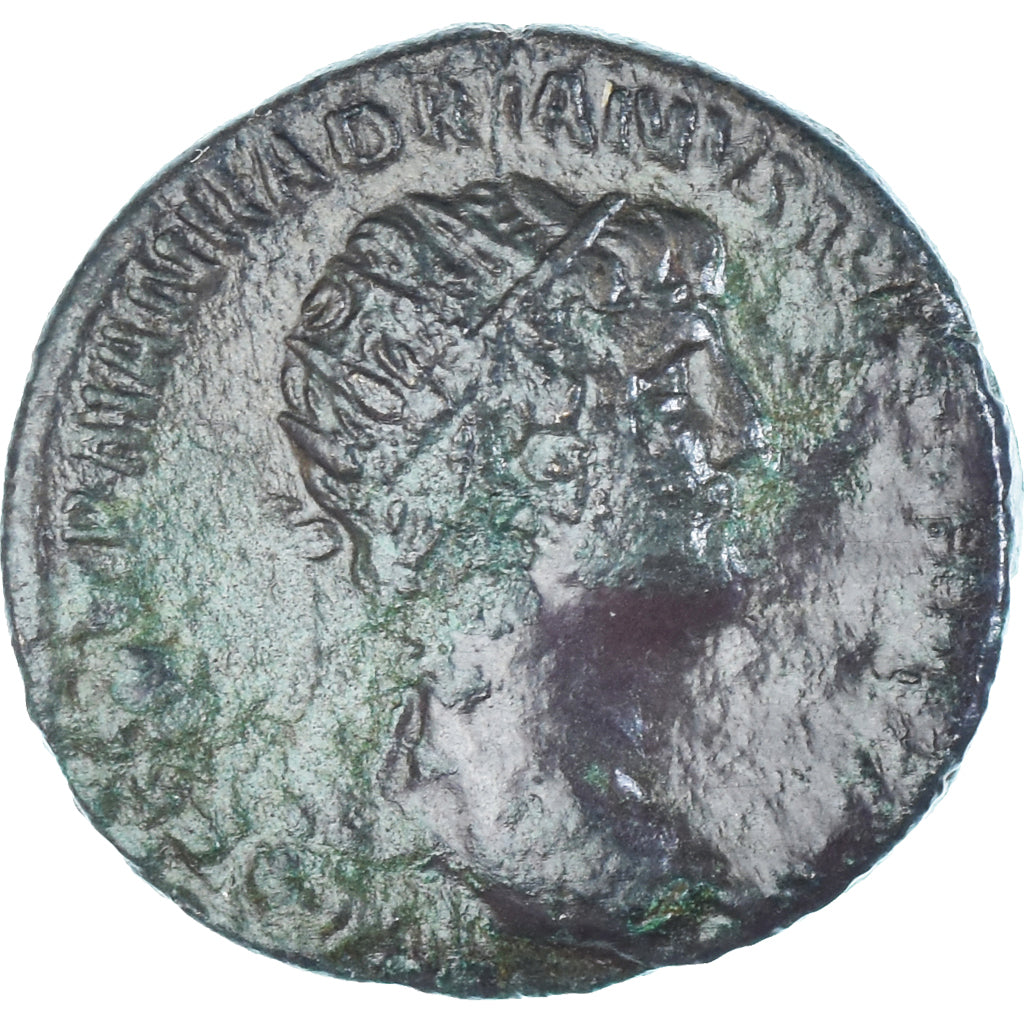 Moeda, Hadrian, Dupondius, 121, Rome, VF(30-35), Bronze, RIC:478