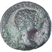 Moeda, Hadrian, Dupondius, 121, Rome, VF(30-35), Bronze, RIC:478