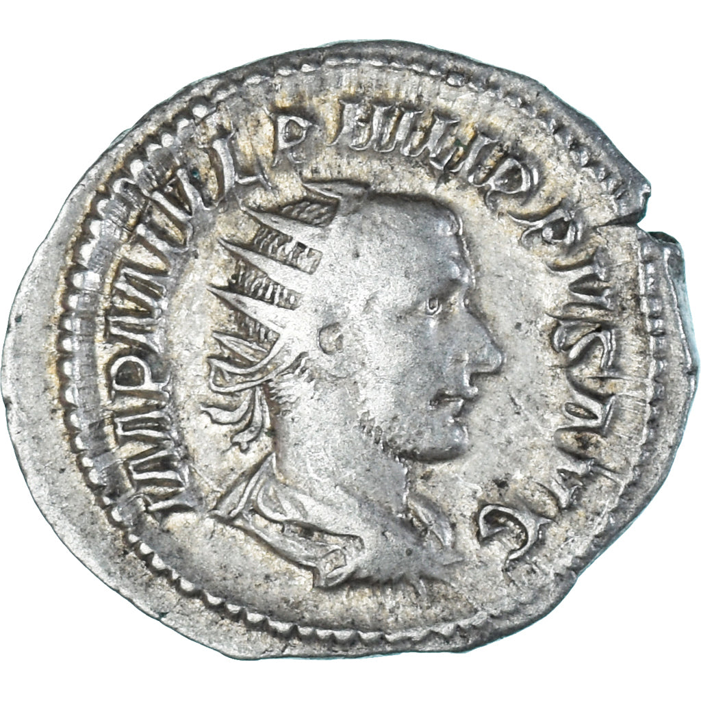 Moneda, Philip I, Antoninianus, 244-247, Rome, MBC, Vellón, RIC:49b