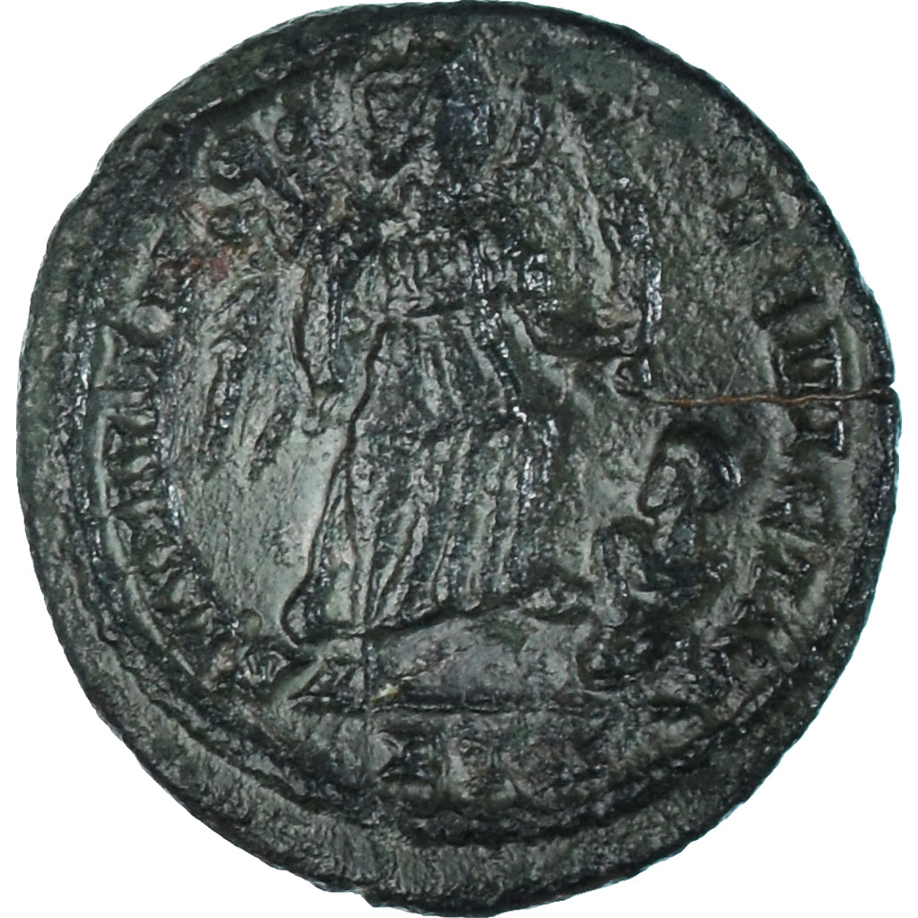 Moeda, Constantine I, Follis, 323-324, Trier, VF(30-35), Bronze, RIC:429