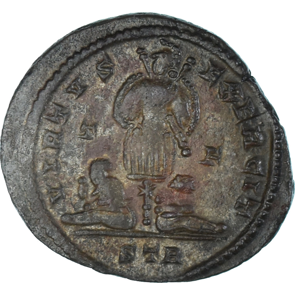 Moneta, Constantine I, Follis, 320-321, Trier, BB, Bronzo, RIC:279