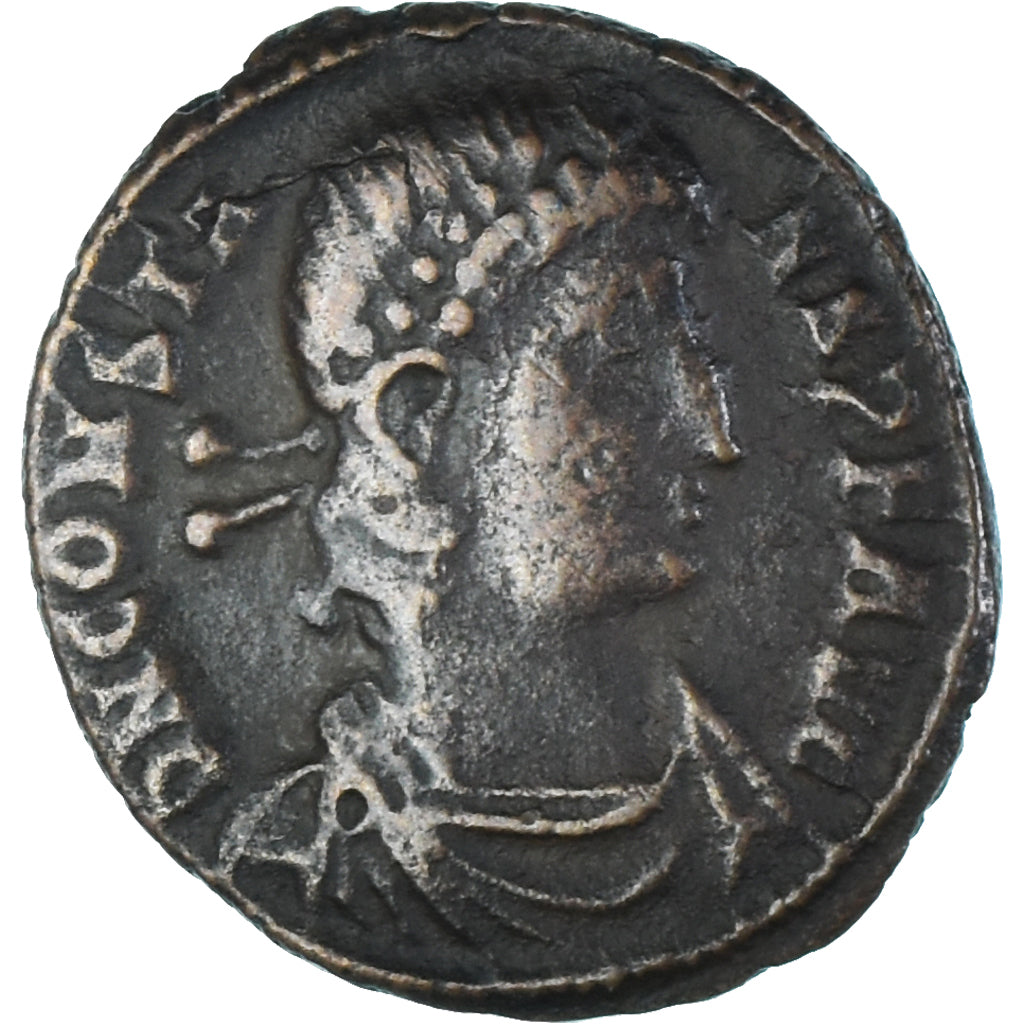 Moneda, Constans, Follis, 348-350, Thessalonica, MBC, Bronce, RIC:120