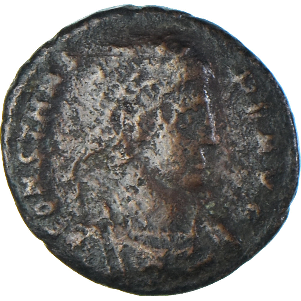 Moeda, Constans, Follis, 347-348, Arles, F(12-15), Bronze, RIC:479