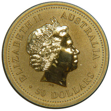 Australia, 50 Dollars, 2000, Perth, KM #467, MS(65-70), Gold, 15.50