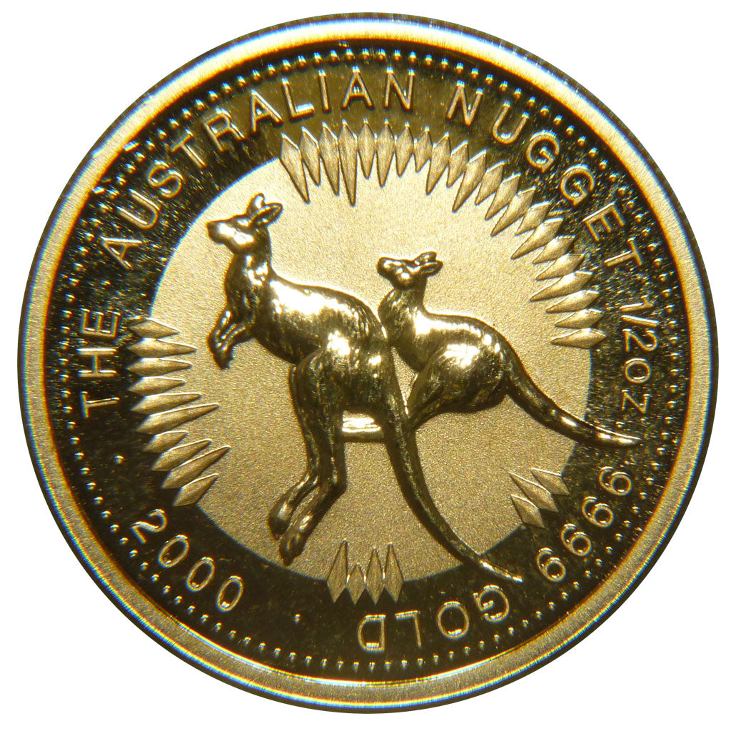 Australia, 50 Dollars, 2000, Perth, KM #467, MS(65-70), Gold, 15.50