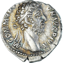 Coin, Commodus, Denarius, 183-184, Rome, AU(55-58), Silver, RIC:74