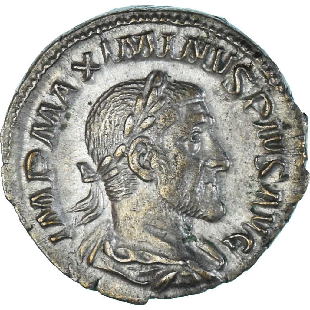 Coin, Maximinus I Thrax, Denarius, 235-236, Rome, AU(50-53), Silver, RIC:12