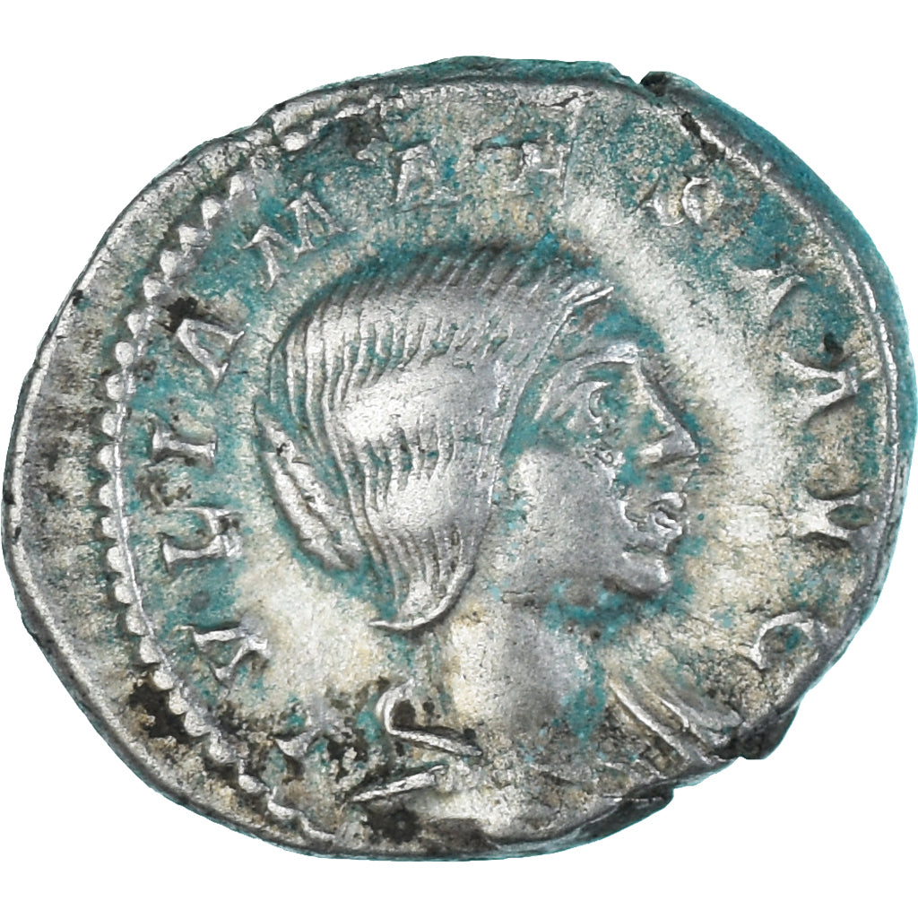 Moneta, Julia Maesa, Denarius, 218-222, Rome, AU(50-53), Srebro, RIC:268