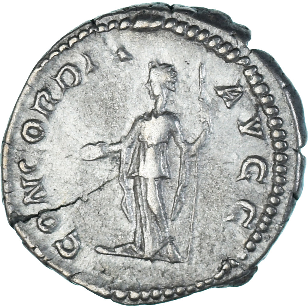 Coin, Plautilla, Denarius, 202-205, Rome, MS(60-62), Silver, RIC:359
