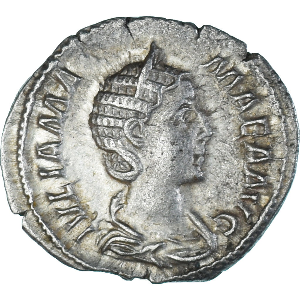 Moneta, Julia Mamaea, Denarius, 225-235, Rome, MS(60-62), Srebro, RIC:360