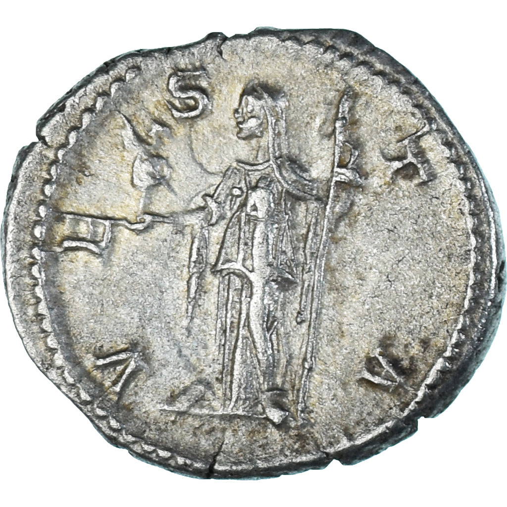 Moneta, Julia Mamaea, Denarius, 225-235, Rome, MS(60-62), Srebro, RIC:360