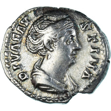 Coin, Diva Faustina I, Denarius, 141, Rome, AU(50-53), Silver, RIC:382A
